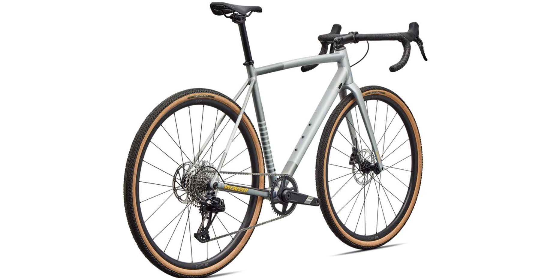Specialized Gravel Bike Crux DSW Comp Shadow Silver / California Sunshine 2026