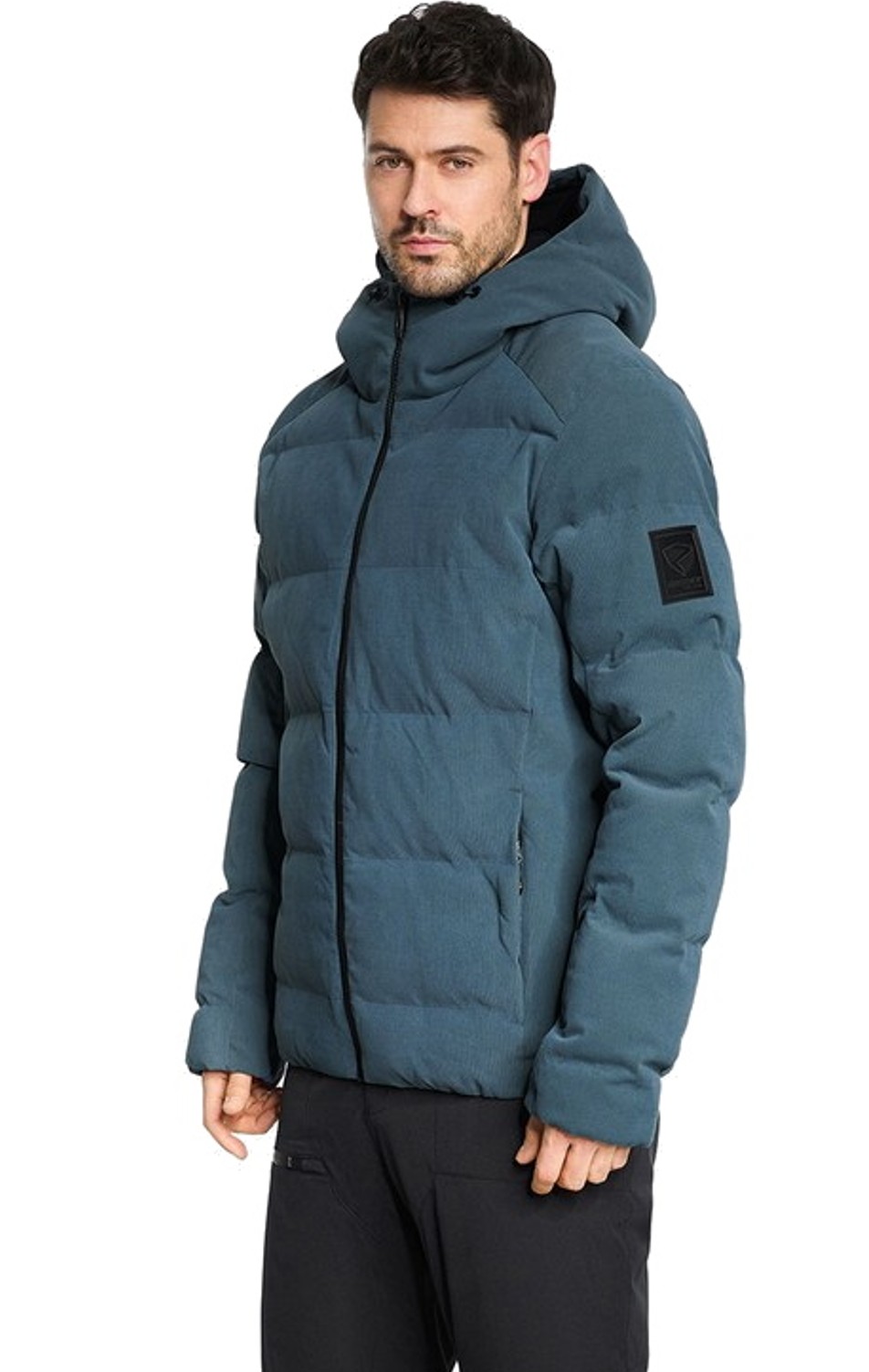 Ziener Herren Cord Skijacke TYERS-Z iron sky