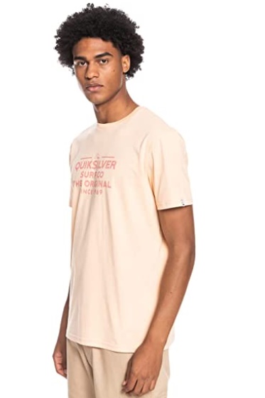 Quiksilver T-Shirt Feeding Line cream