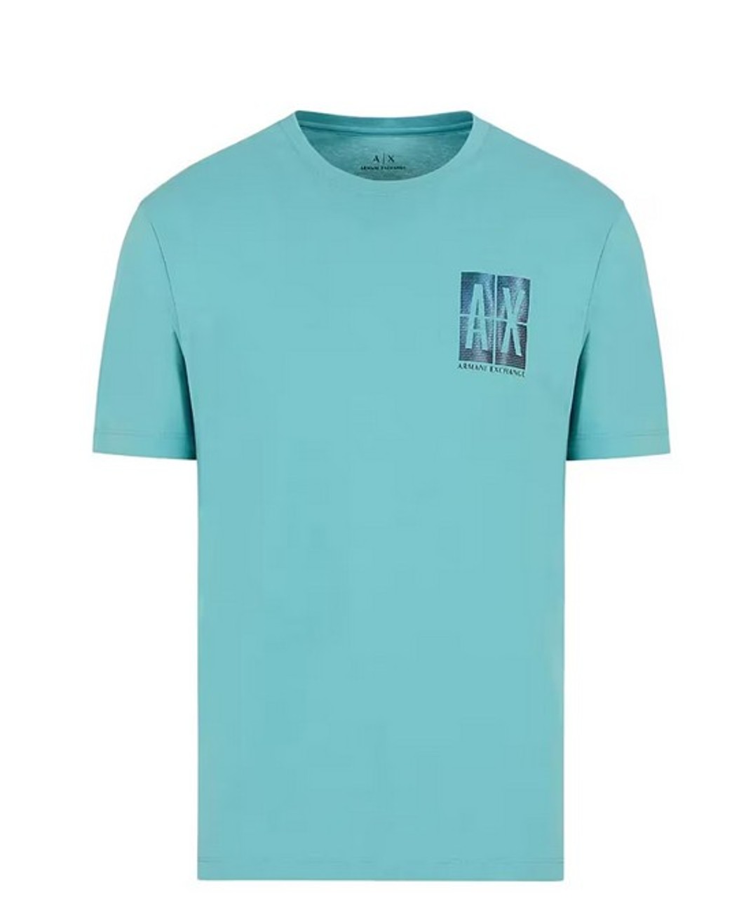 Armani Exchange T-Shirt Logo Shirt Bristol Blue