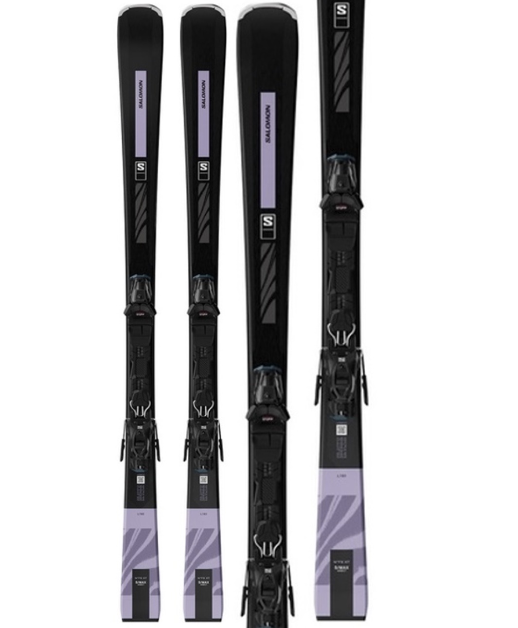 Salomon E S/Max F8 Damen Skiset 