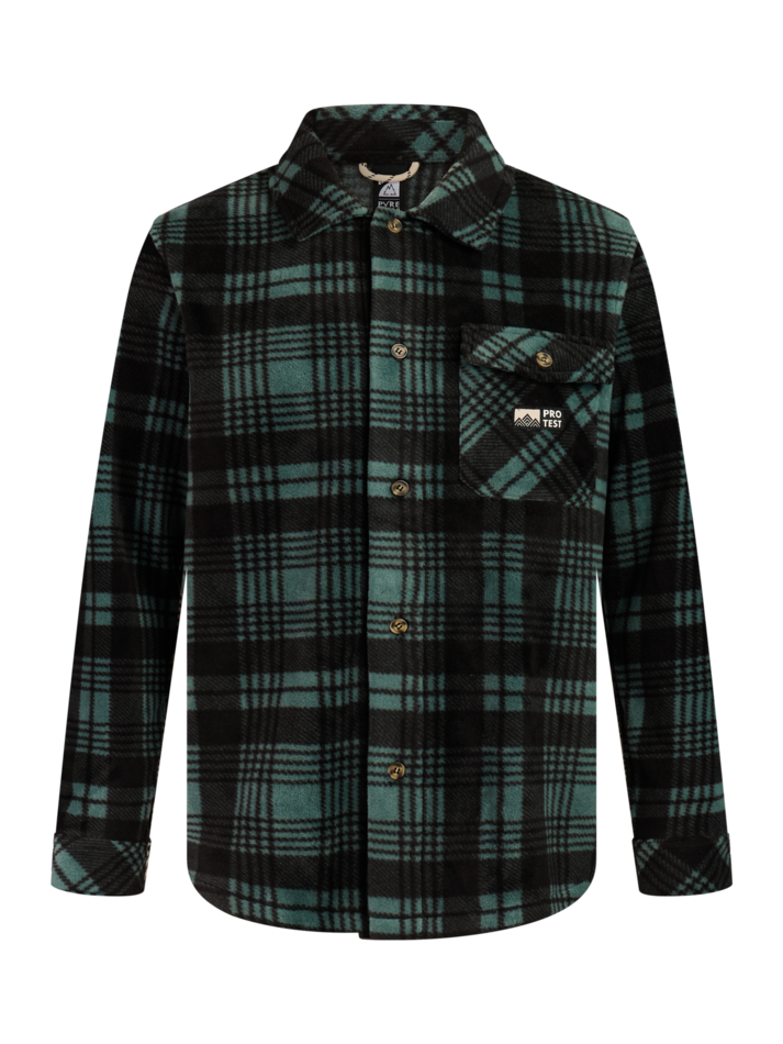 Protest Herren PRTJacob outdoor Shirt Evergreen