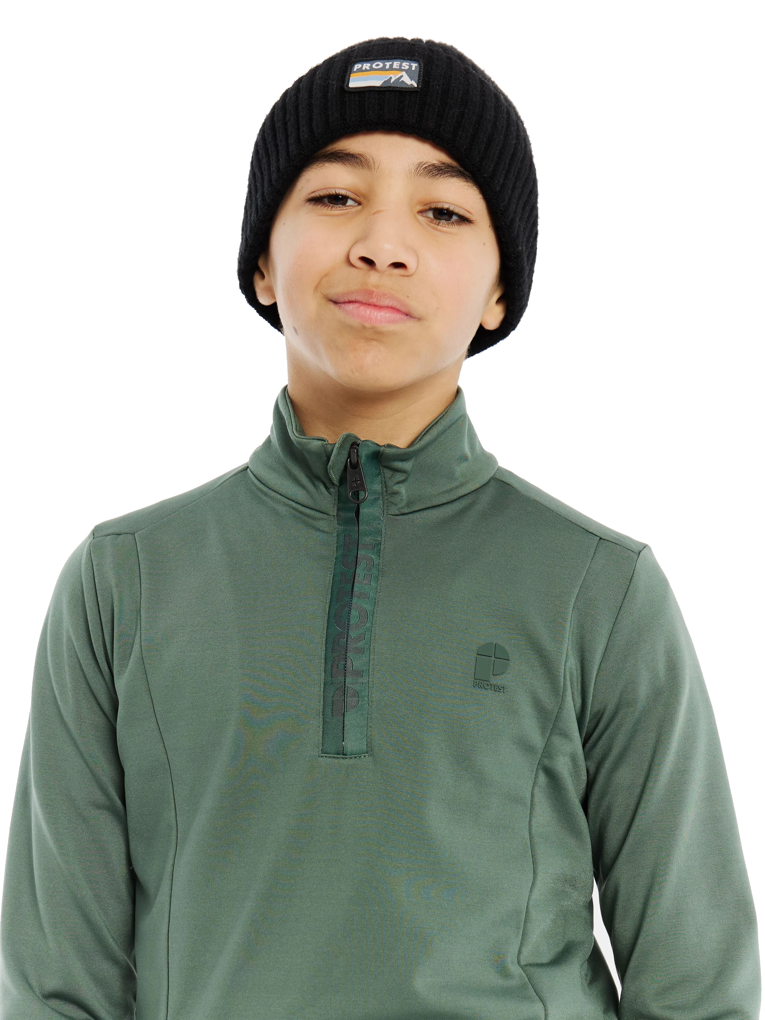 Protest Kinder Skipullover REWILLOWY Aspen green