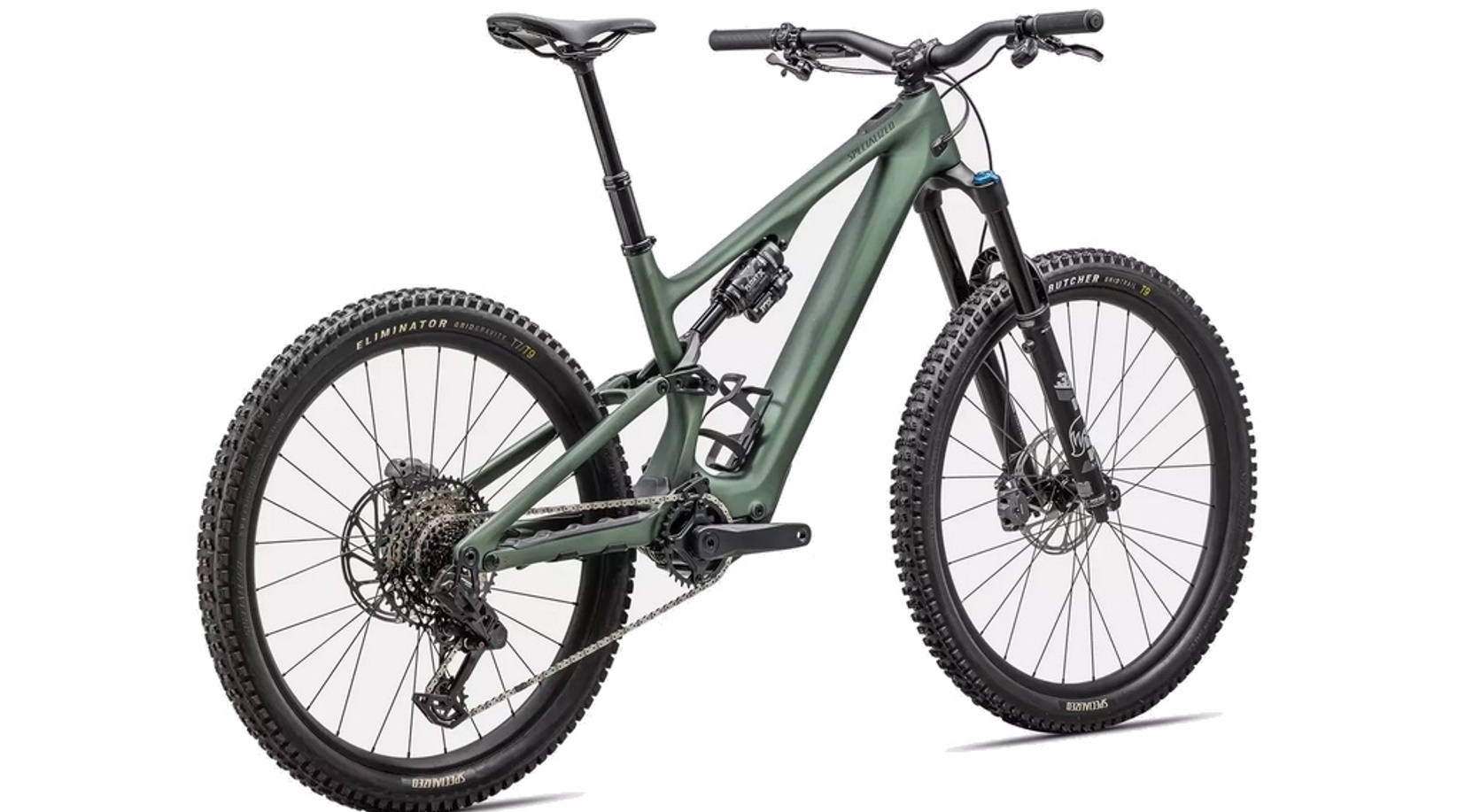 Specialized Turbo Levo SL2 Comp Carbon Mountainbike Cypress Metallic / Dark Mose Green 2025