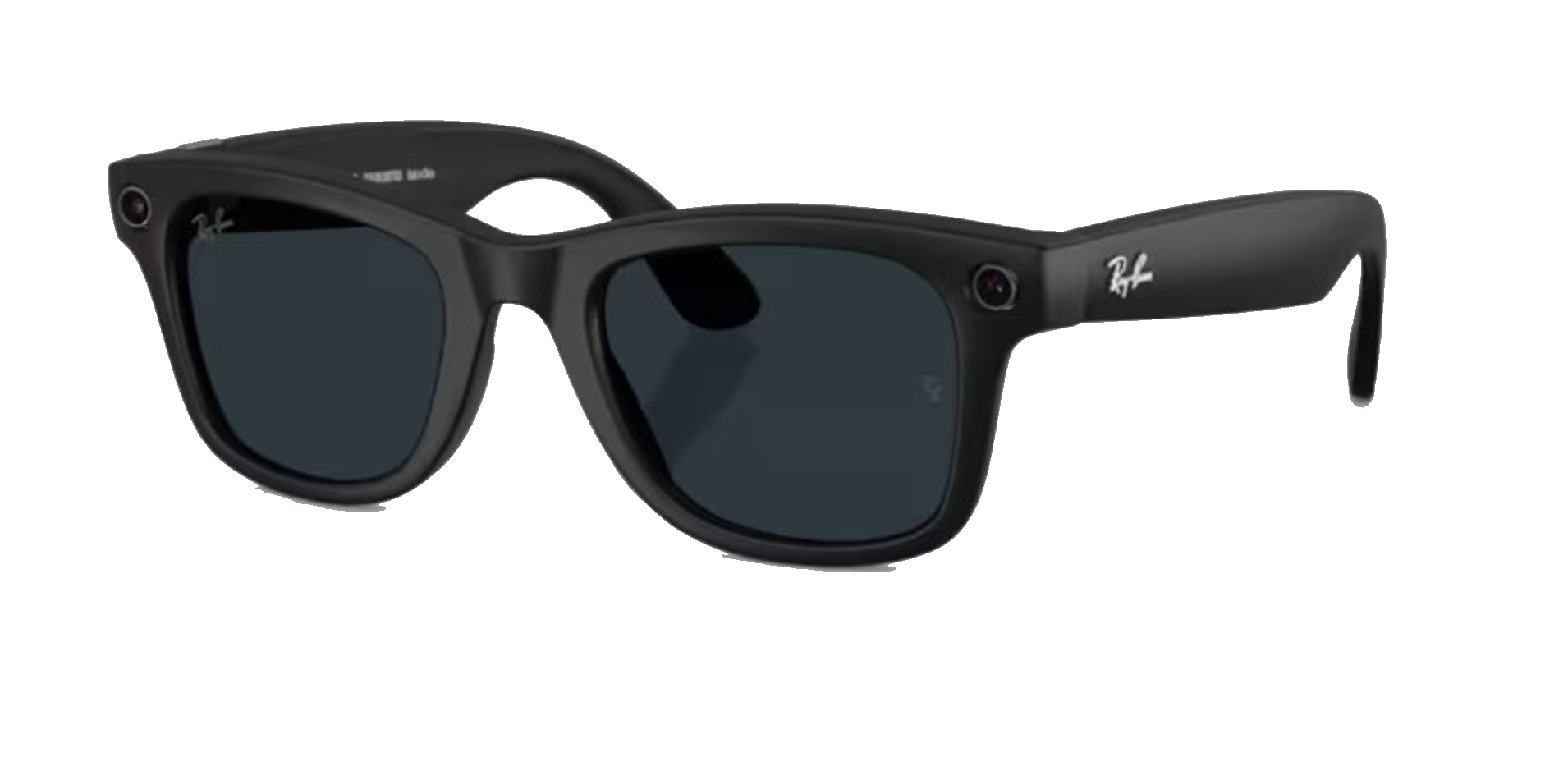 Ray Ban META Sonnenbrille Wayfarer matt Schwarz