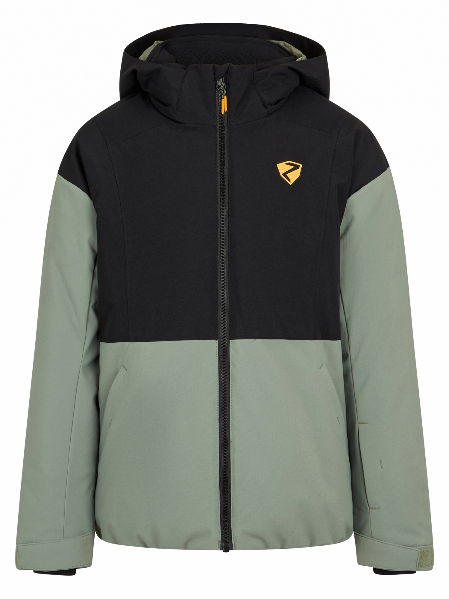 Ziener Kinder Schneejacke ABBE-Z dusty green ripstop