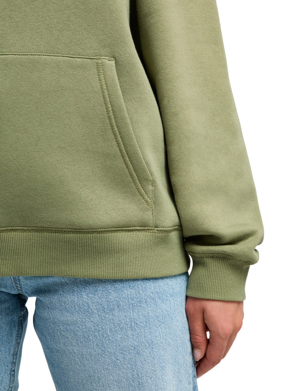 Roxy Damen Kapuzenpullover Surf Stoked Brushed Art Oil Green
