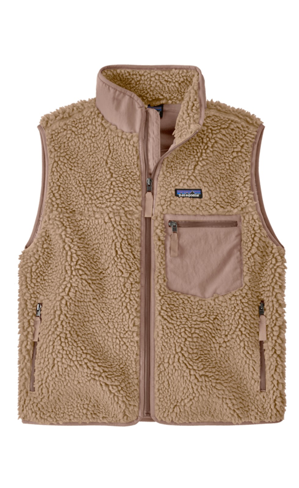 Patagonia Damen Classic Retro-X Weste Oar Tan