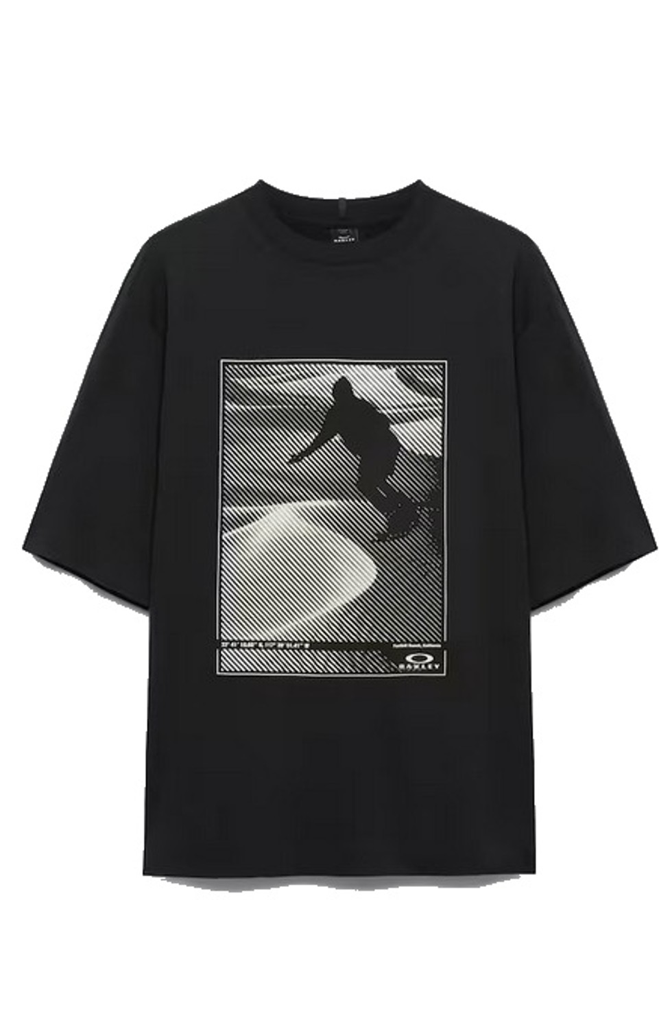 Oakley Herren T-Shirt Sandboard Pitch black