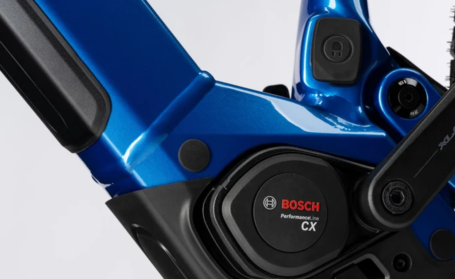 Ghost E-ASX Universal Mountainbike Candy Blue / Coffee Arctic Dust Glossy