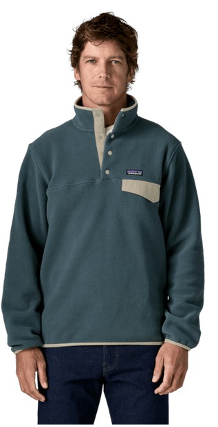 Patagonia Herren LW Synch Snap-T P/O Summit Blue