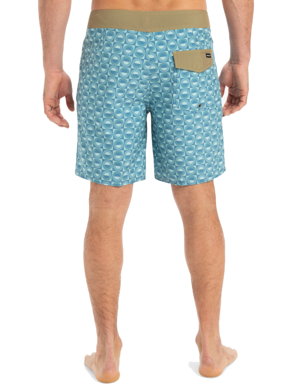 Quiksilver Badeshorts Surfsilk 18" Florever Aquifer