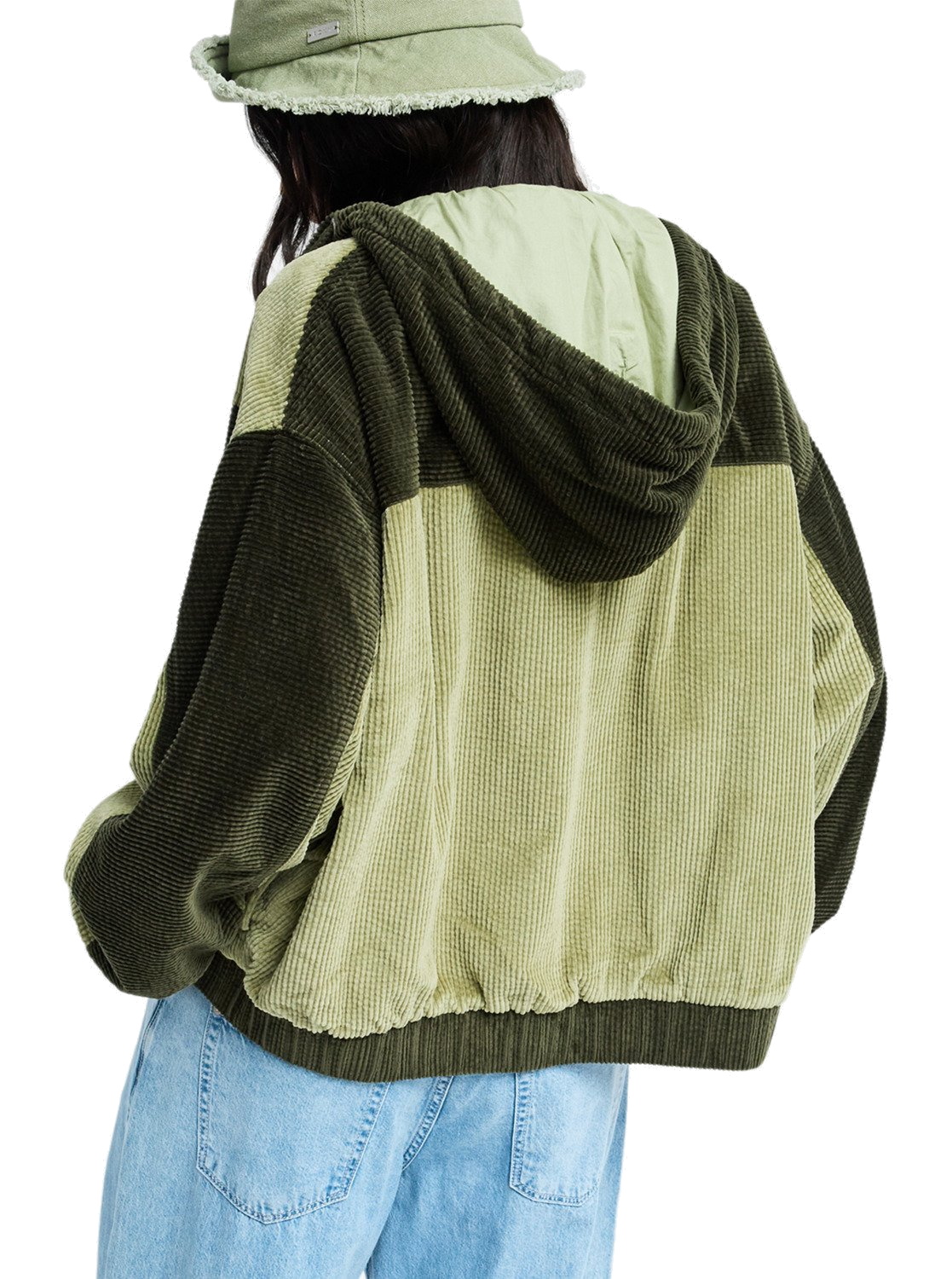 Roxy Damen Kordjacke Have A Blast Oil Green