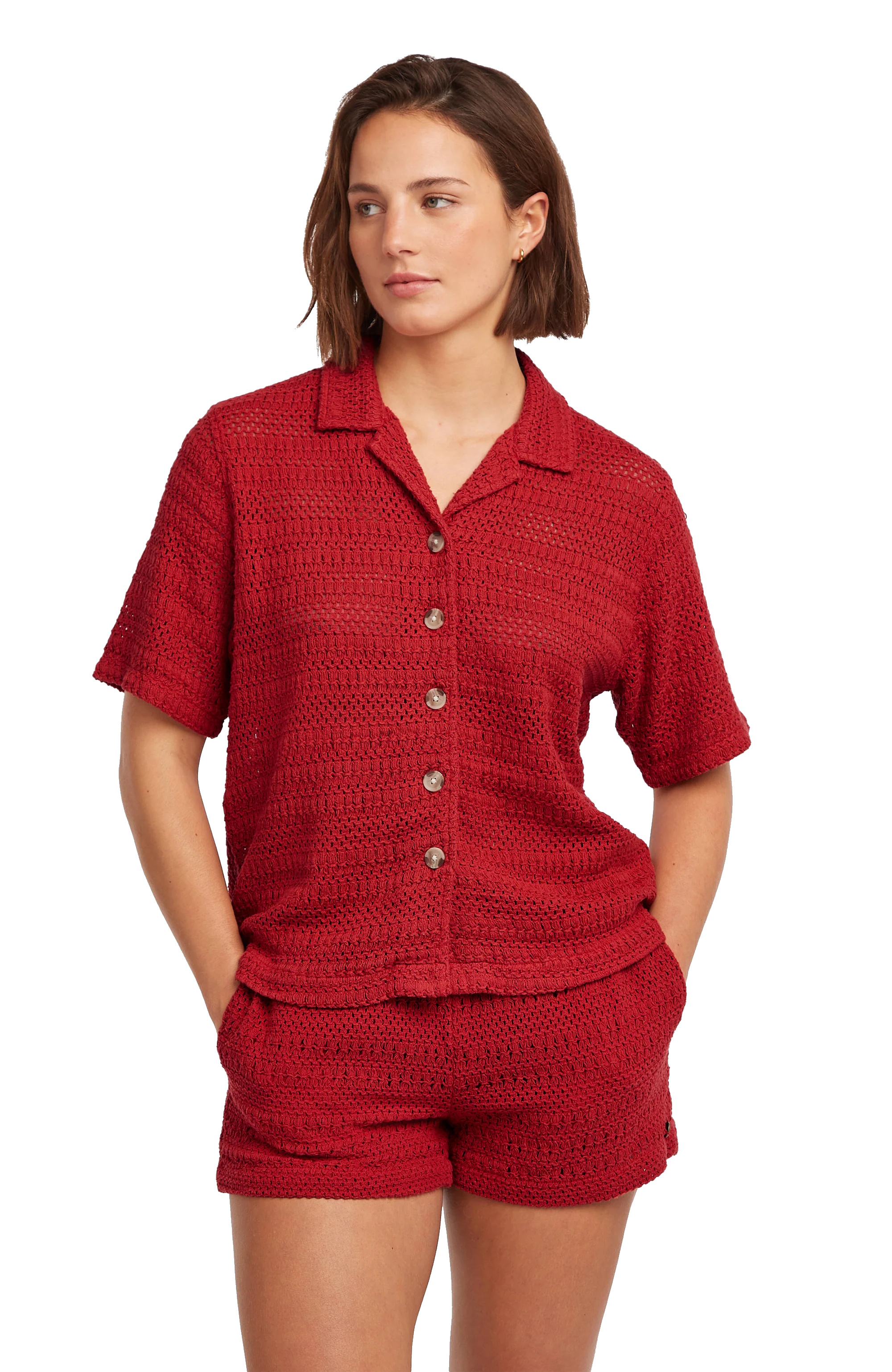 O'Neill Damen Häkelbluse O´Riginals Midnight Poppy