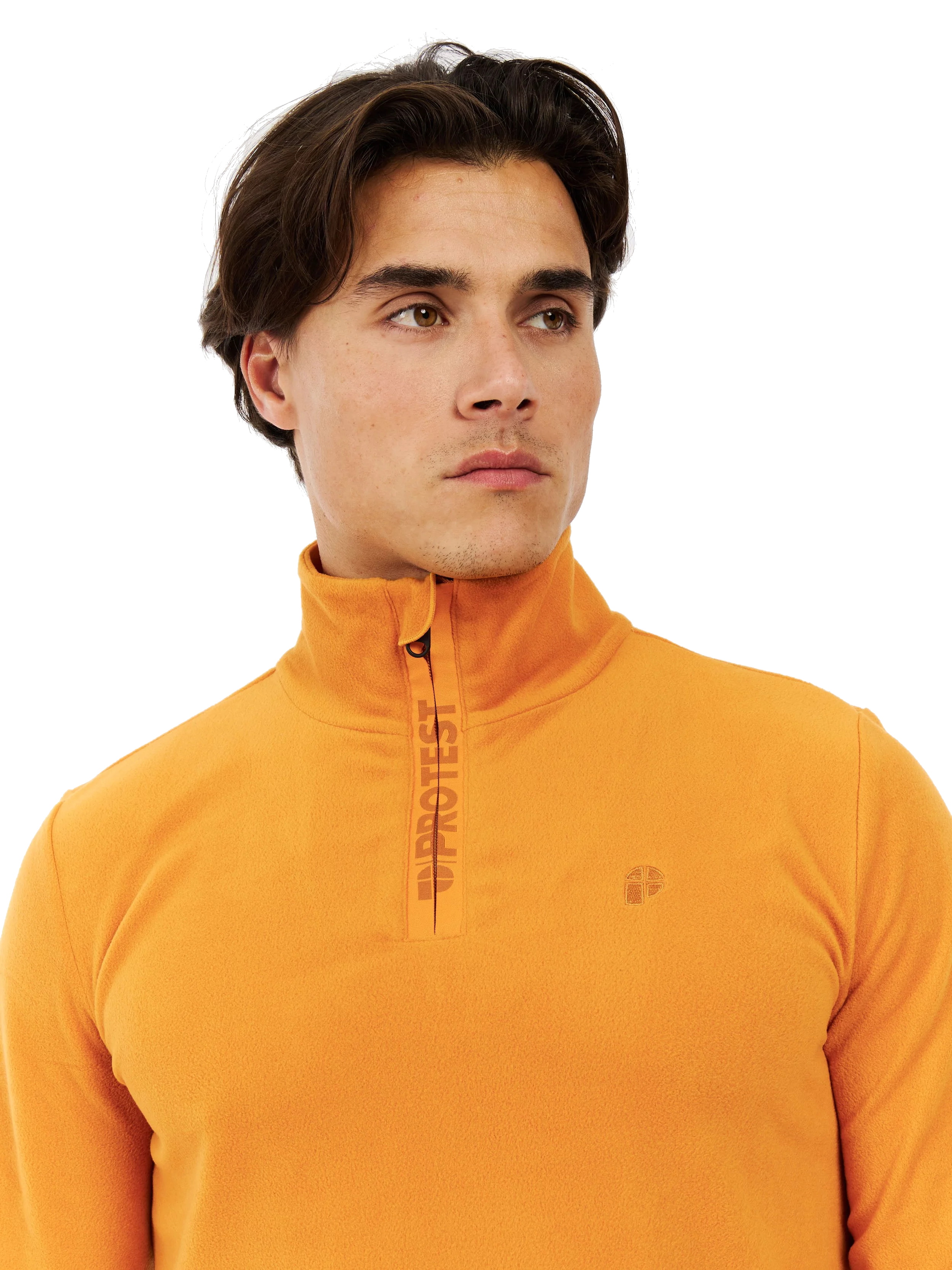 Protest Herren Fleece PRTReperfecto Caramel Yellow