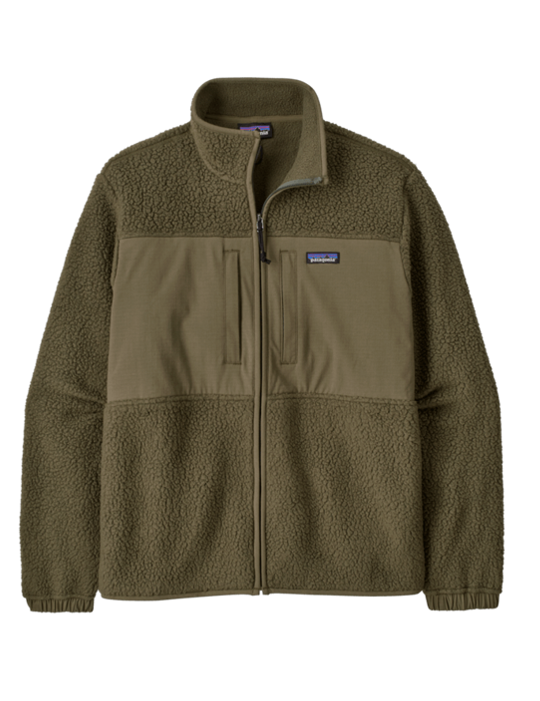 Patagonia Herren Retro Pile Patch Jacke Basin Green