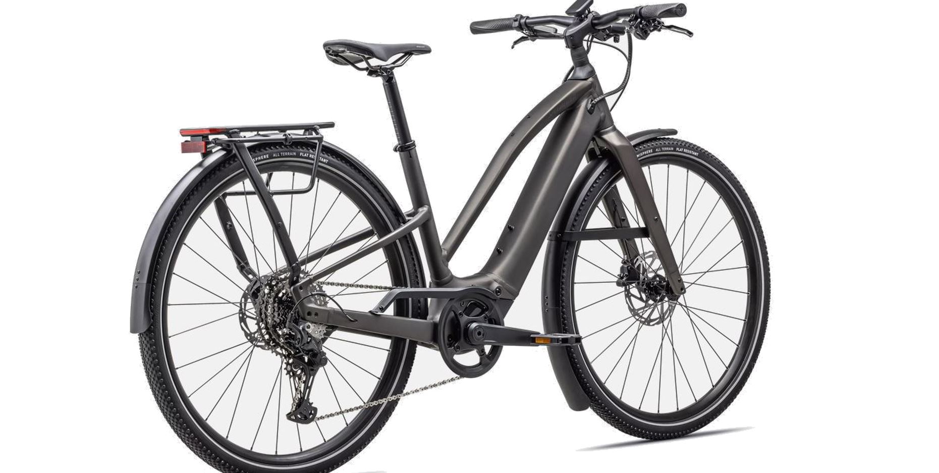 Specialized Vado SL 2 4.0 Step Through Trekking Bike Satin Gunmetal / Smoke Forest 2025
