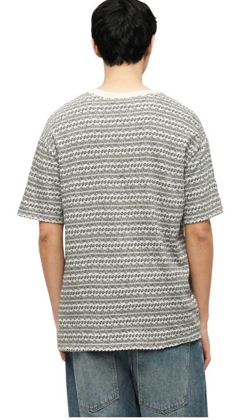 Quiksilver T-Shirt Okano Jacquard black horizons horizontal 