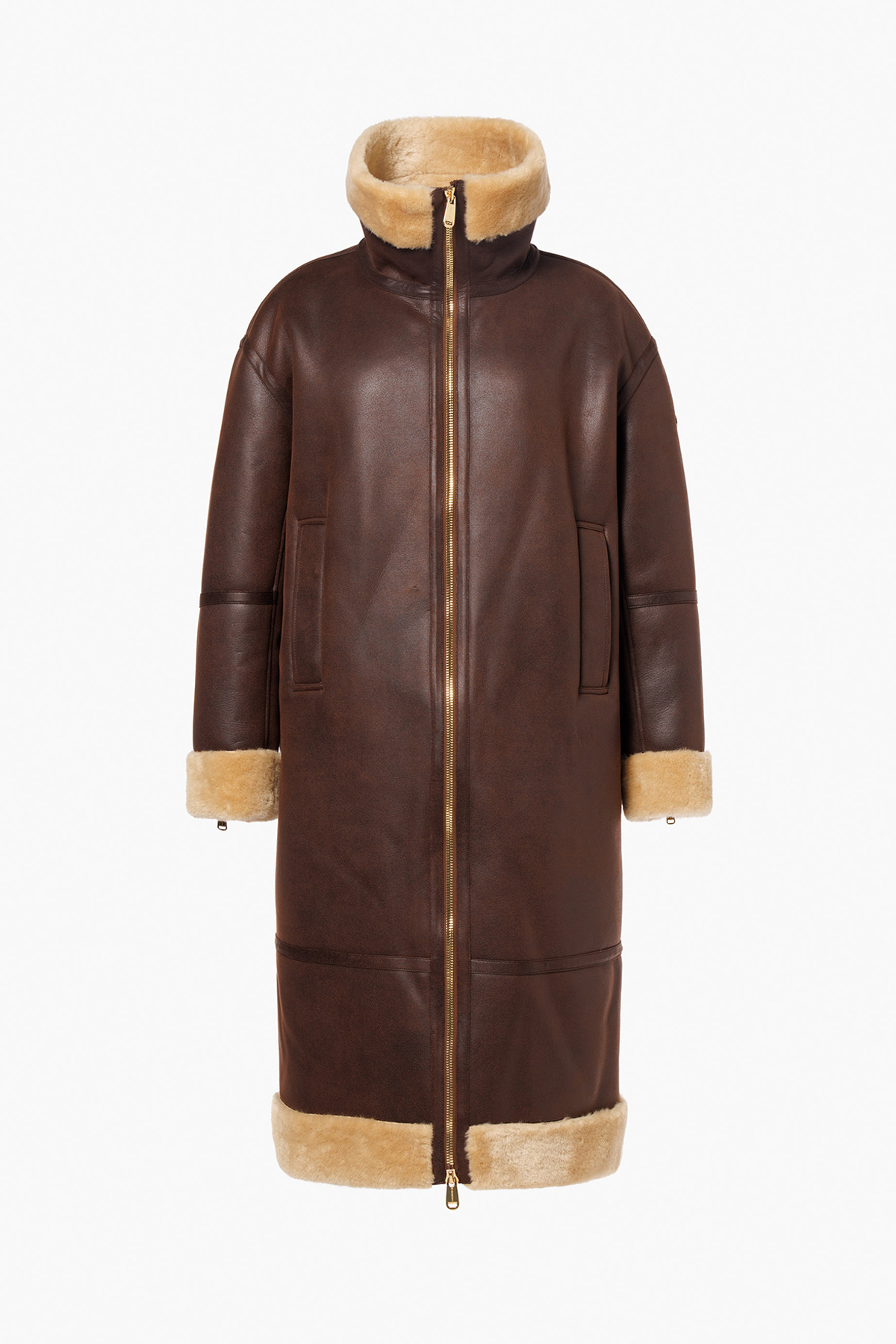 Goldbergh Wintermantel MUMU deep mocha