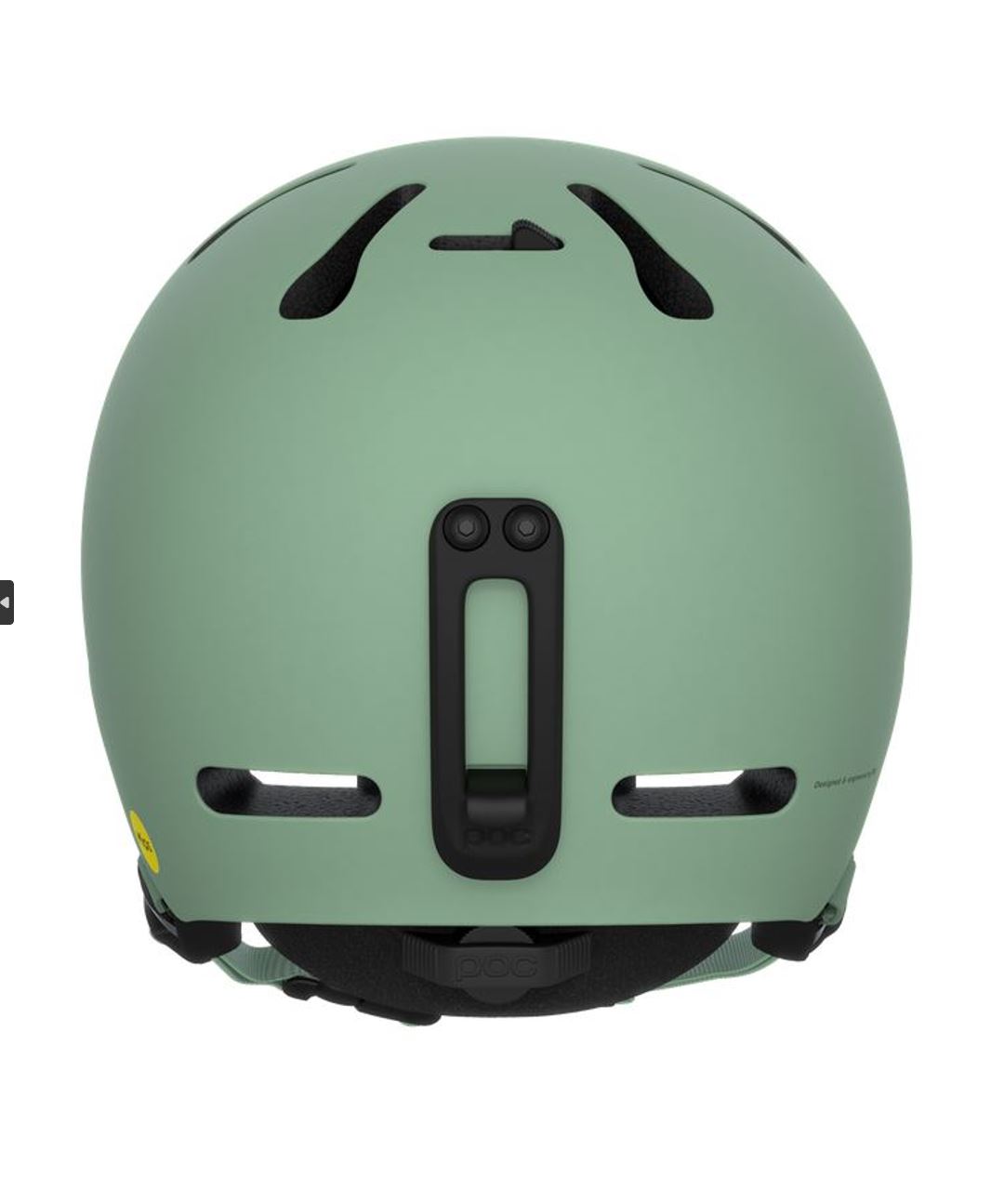 POC Wintersporthelm Fornix MIPS Gibbsite Green Matt