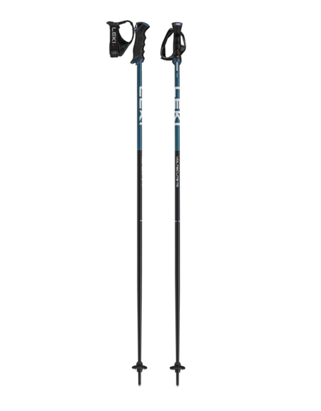 Leki Skistöcke Voltec Lite Black Muted Blue 2027