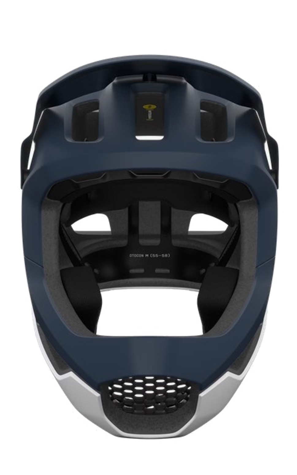 POC Fullface Helm Otocon Race MIPS MTB Apatite Navy Matt/Hydrogen White Matt 