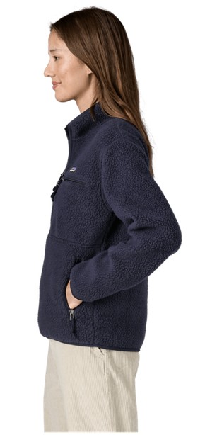 Patagonia Damen Retro Pile Marsupial Sunken Blue