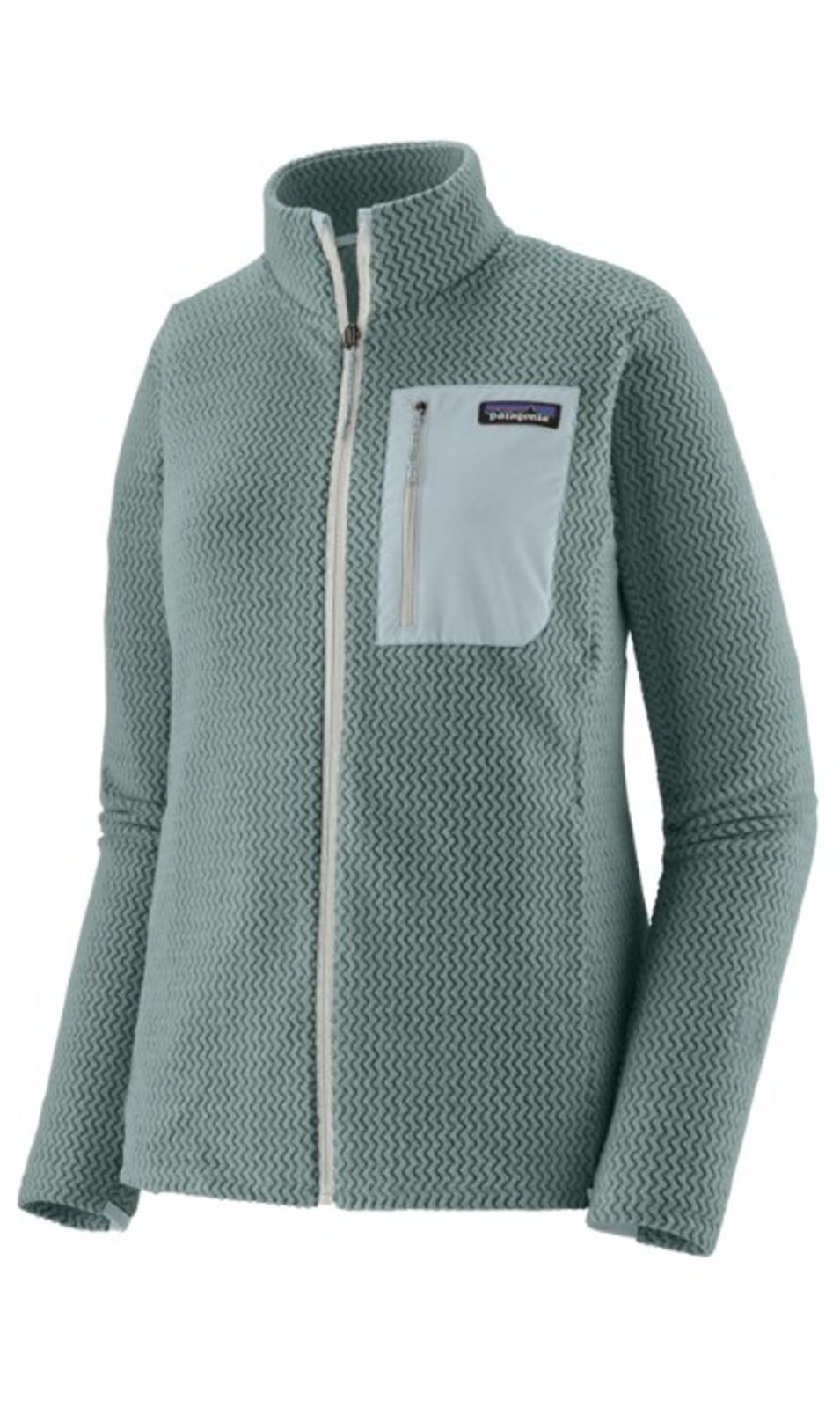 Patagonia Damen R1® Air Fleece Jacke Blue Sage