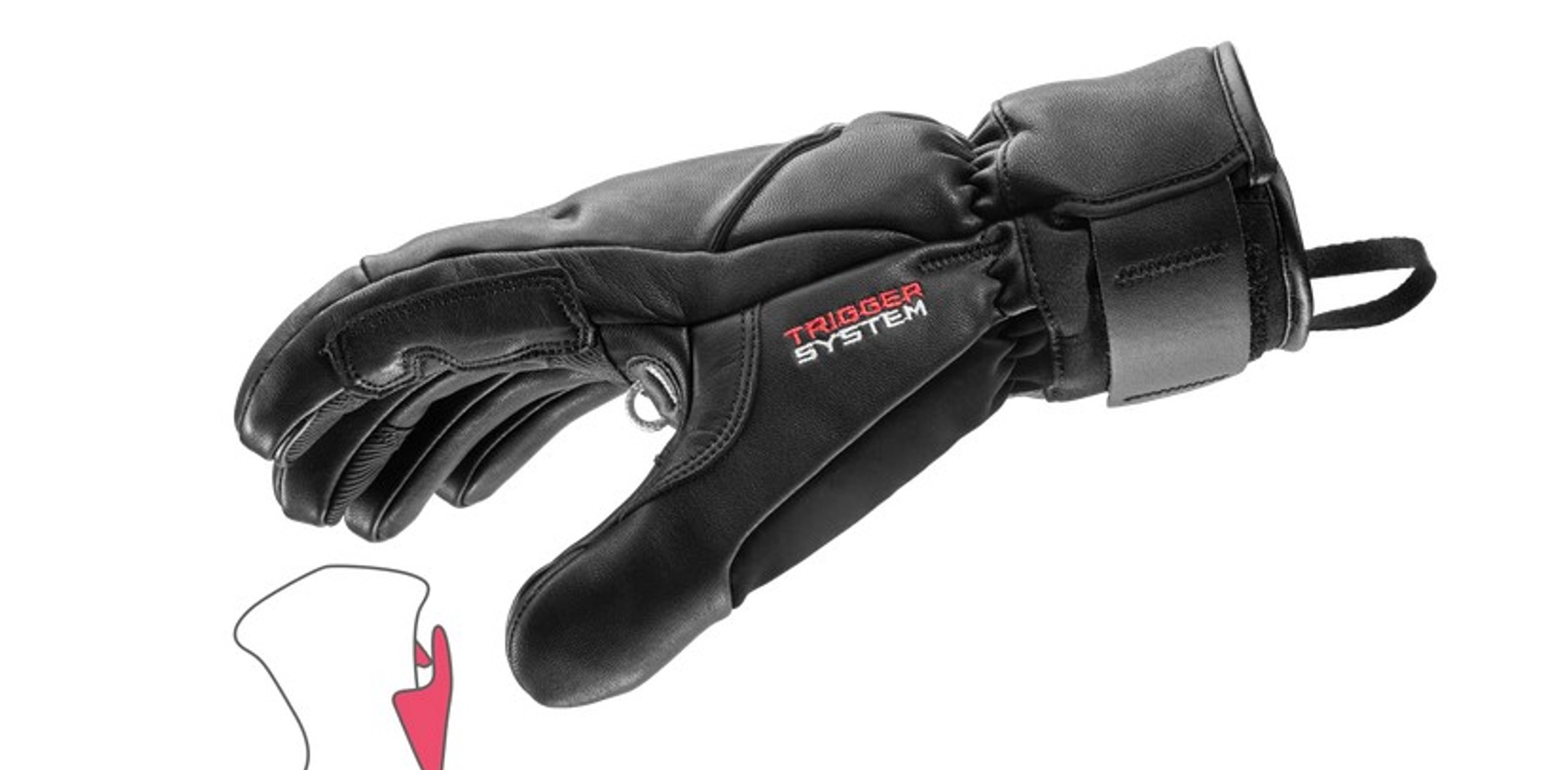 Leki Handschuhe  Hevon Prime 3D black