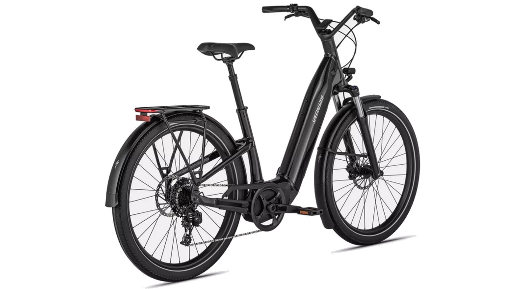 Specialized Turbo Como 4.0 City Bike Cast Black / Silver Reflective 2024 Ausstellungsstück