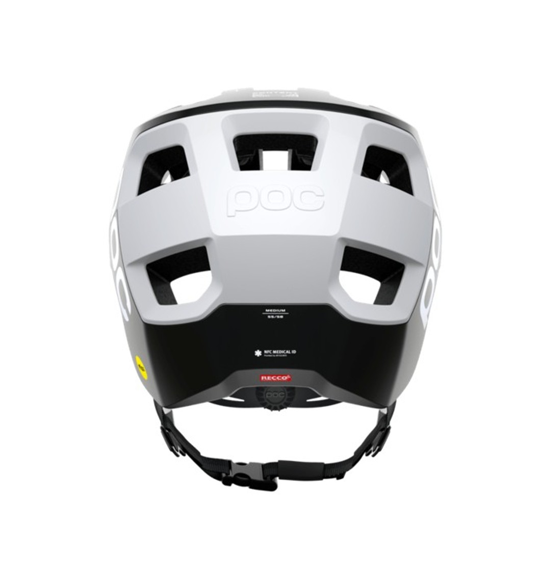 POC Fahrradhelm Kortal Race MIPS Uranium Black Matt / Hydrogen White