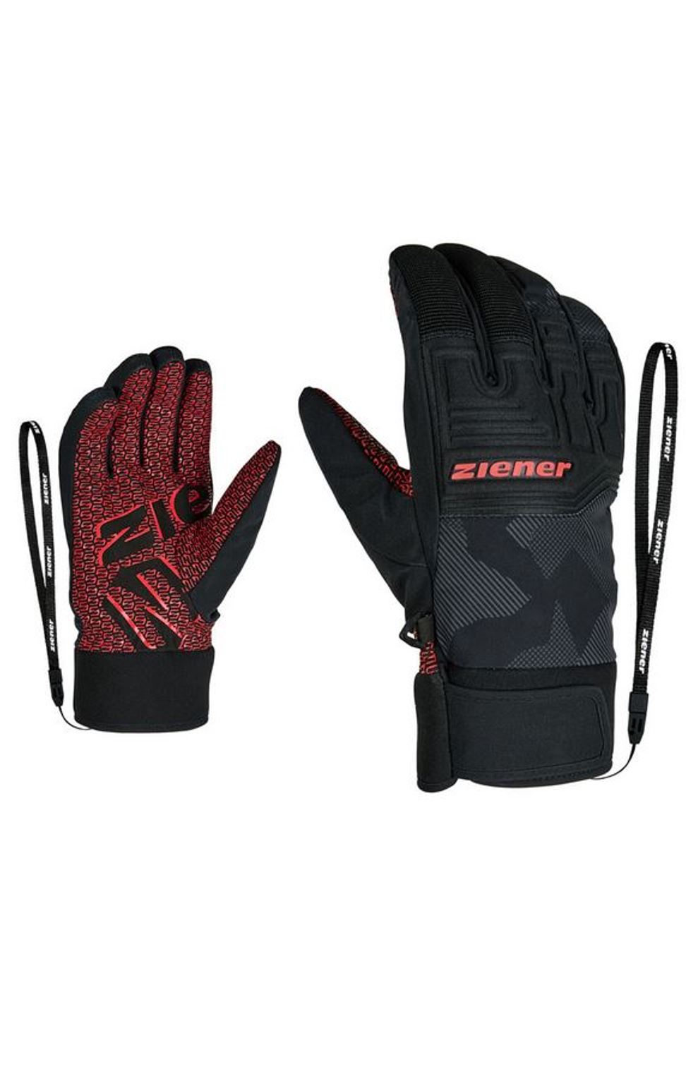 Ziener Skihandschuh GARIM AS® orange spice