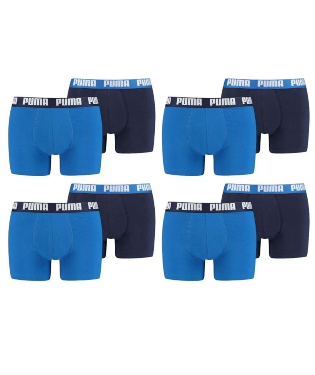 Puma Herren Boxershorts 8er Pack True Blue