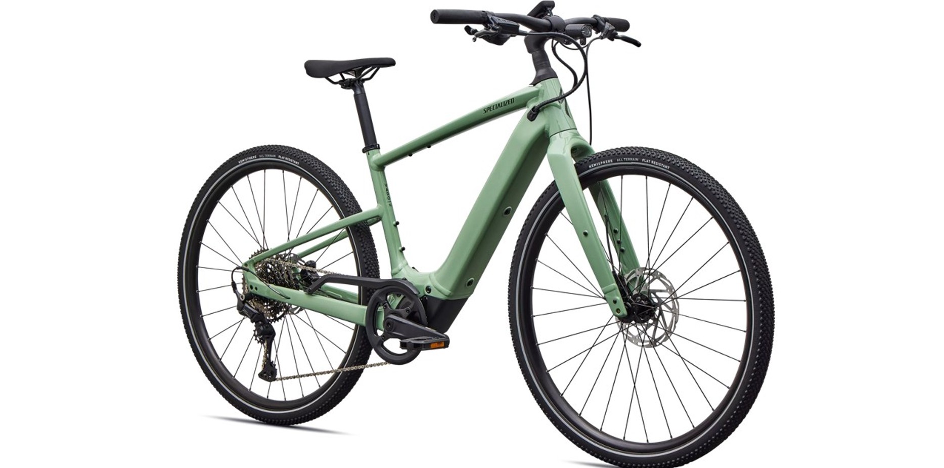 Specialized Turbo Vado SL 2 4.0 Gloss Pistachio / Oak Green Metallic Frost Reflective 2027