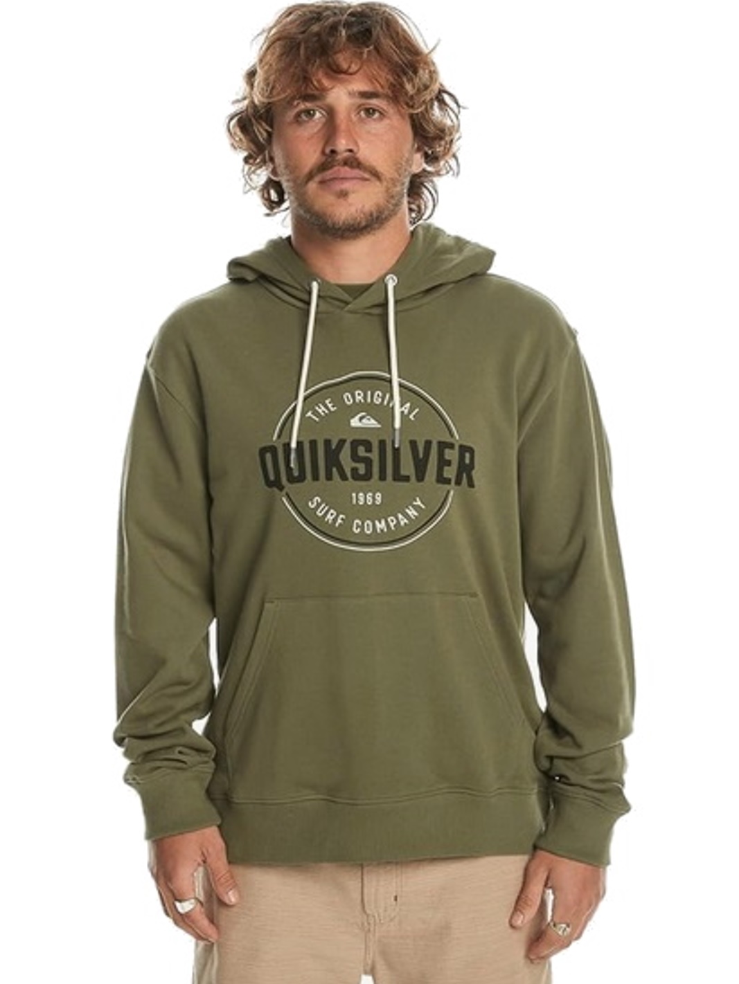 Quiksilver Kapuzenpullover Circle Hood grün