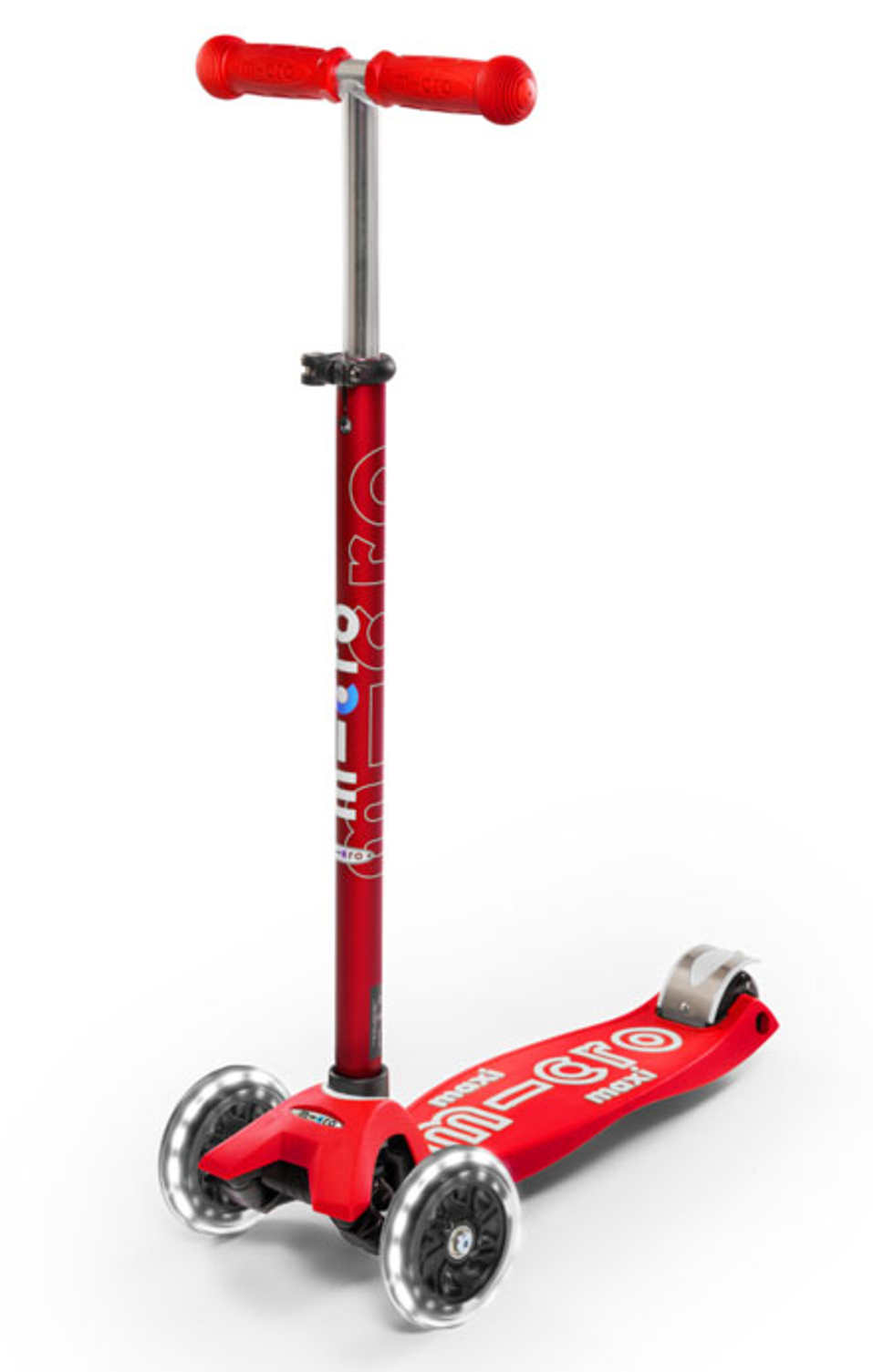 Micro Scooter Maxi Micro Deluxe rot LED
