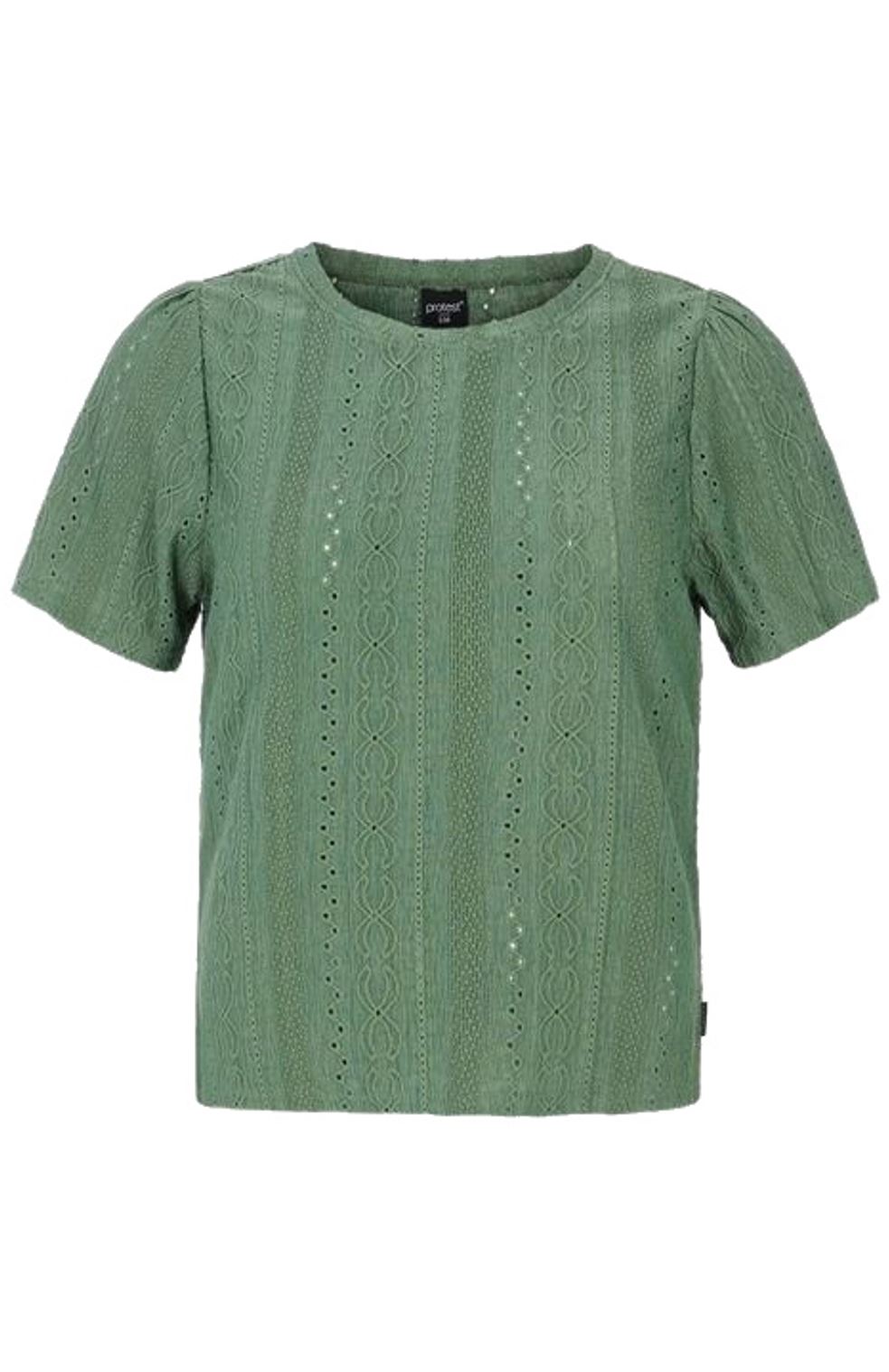 Protest Damen T-shirt PRTFolio Veggie Green