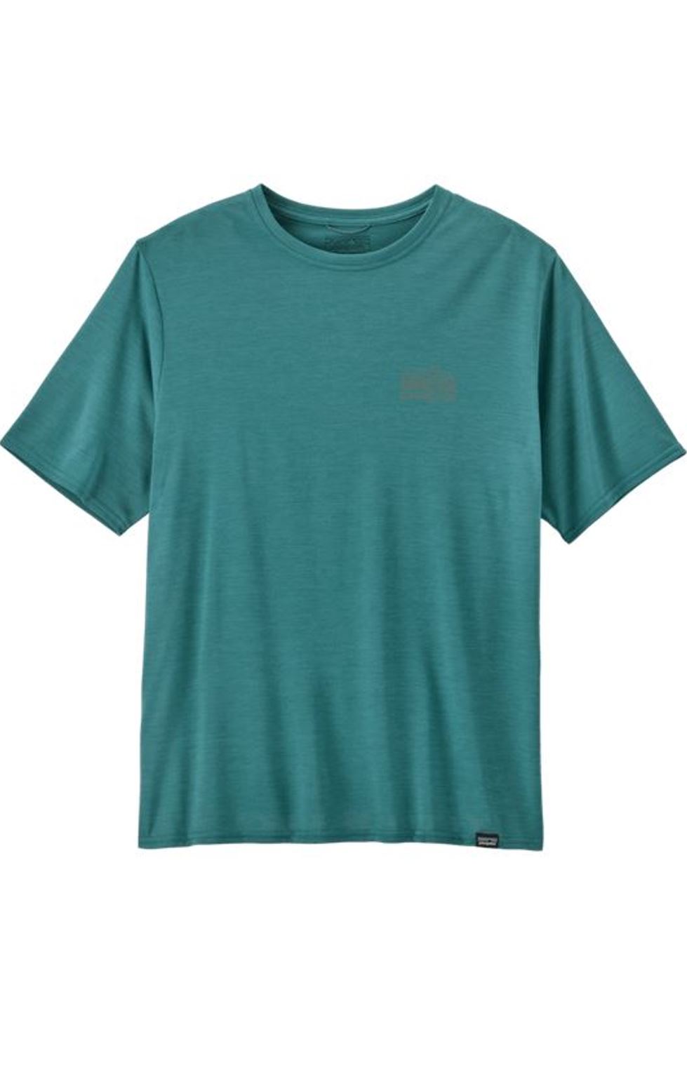 Patagonia T-Shirt Cap Cool Daily Graphic Wetland Blue