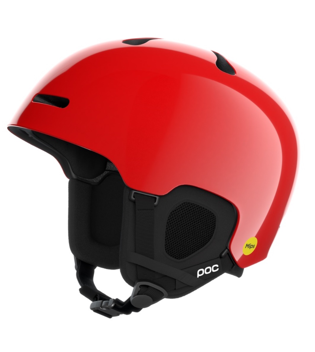 POC Wintersporthelm Fornix MIPS Prismane Red