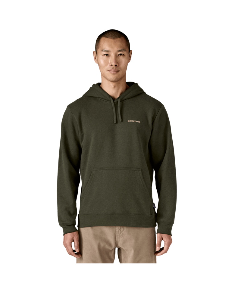 Patagonia Boardshort Logo Uprisal Hoody Basin Green