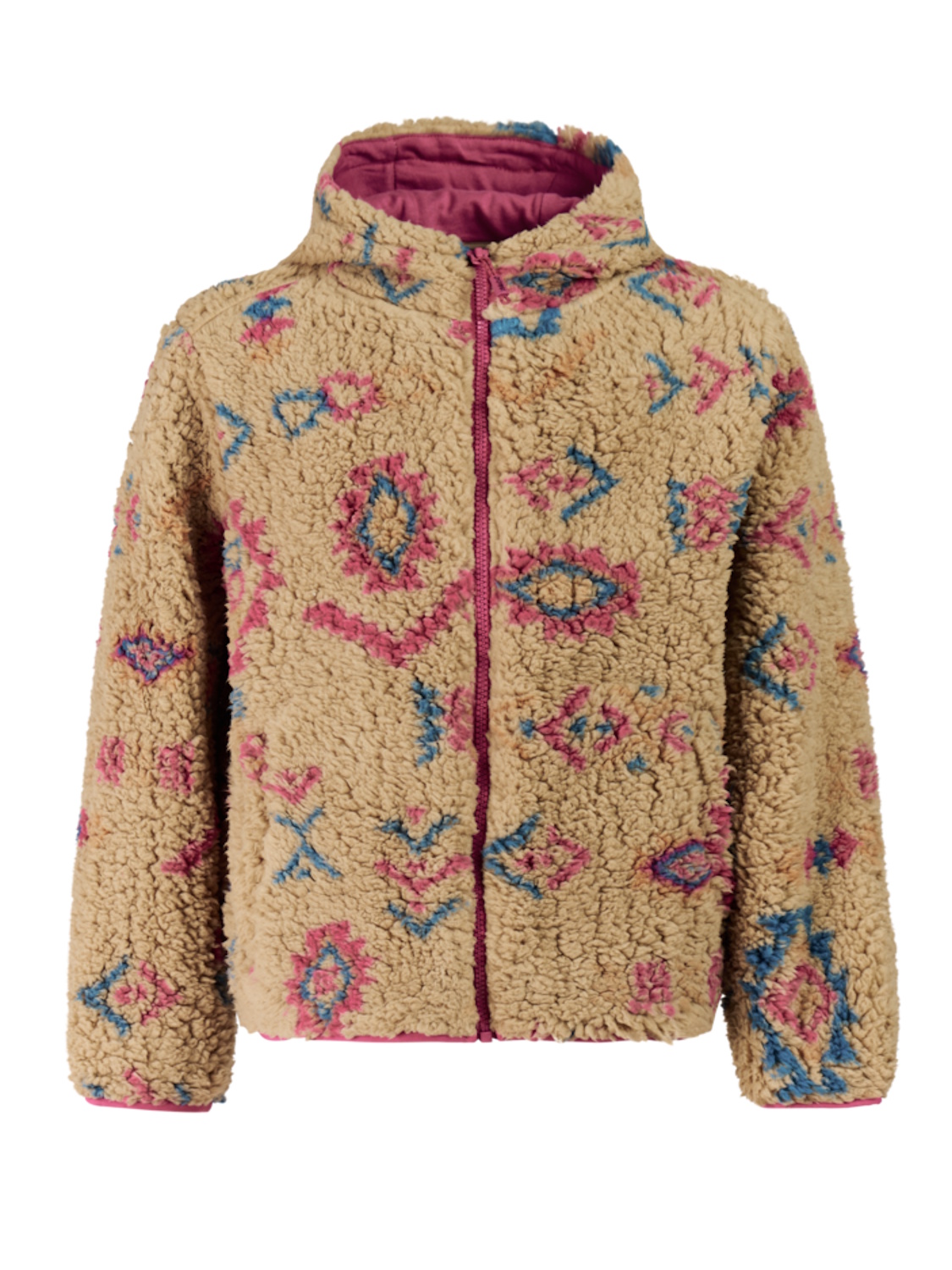 Protest Kinder Fleecejacke PRTKylee Valerianlilac