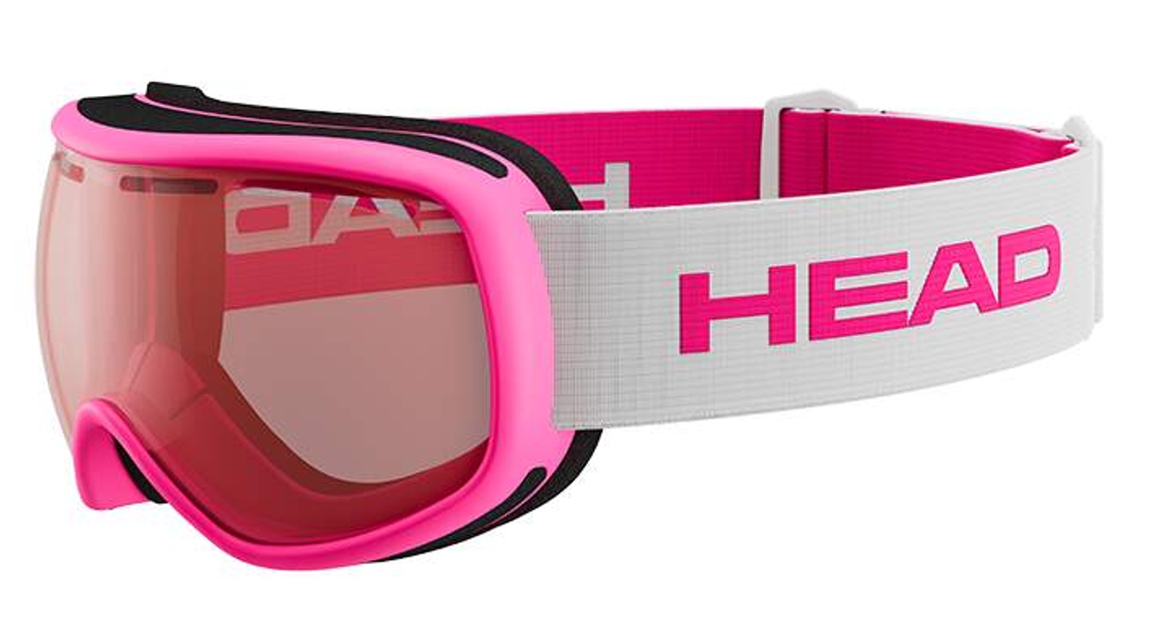 Head Kinder Schneebrille NINJA red pink