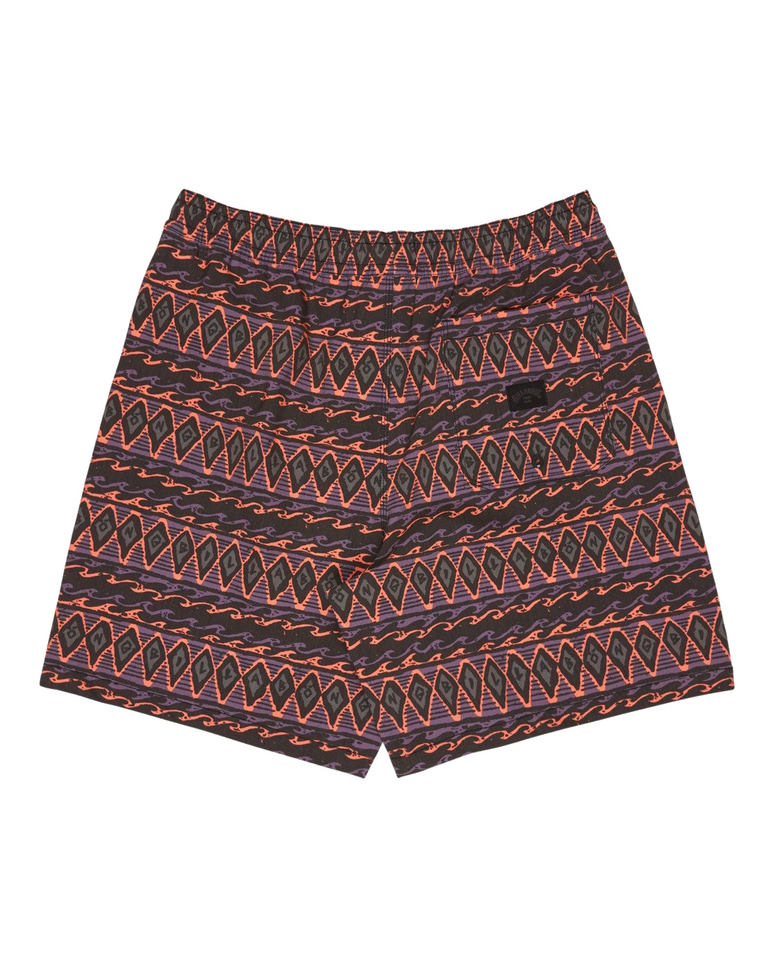 Billabong Badeshorts Wasted Times Layback Black Print