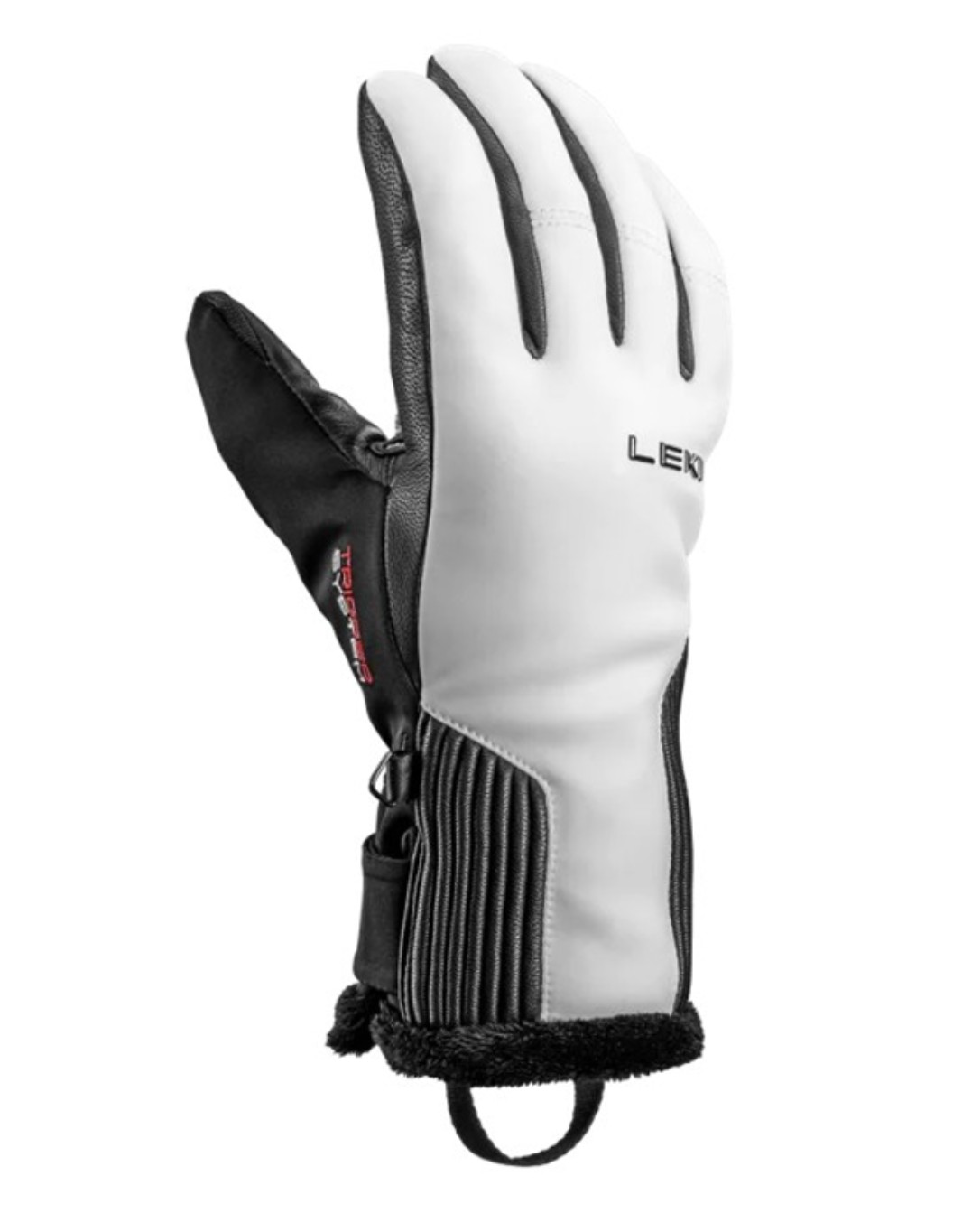 Leki Damen Winterhandschuh Vallarta 3D White Black