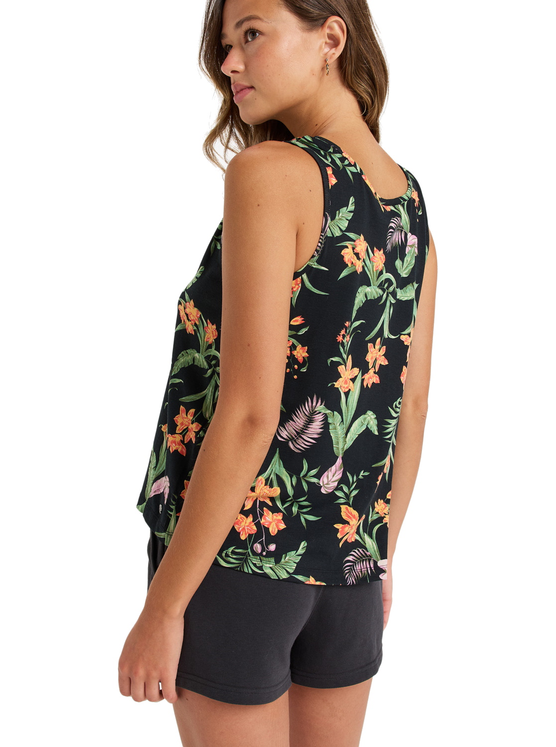Roxy Tank Top Under Your Spell Anthracite Island Escape