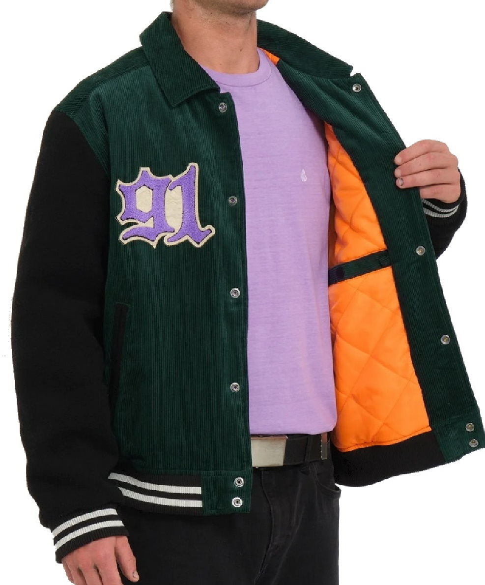 Volcom Cordjacke Nando Von ARB JAcke Ponderosa Pine grün