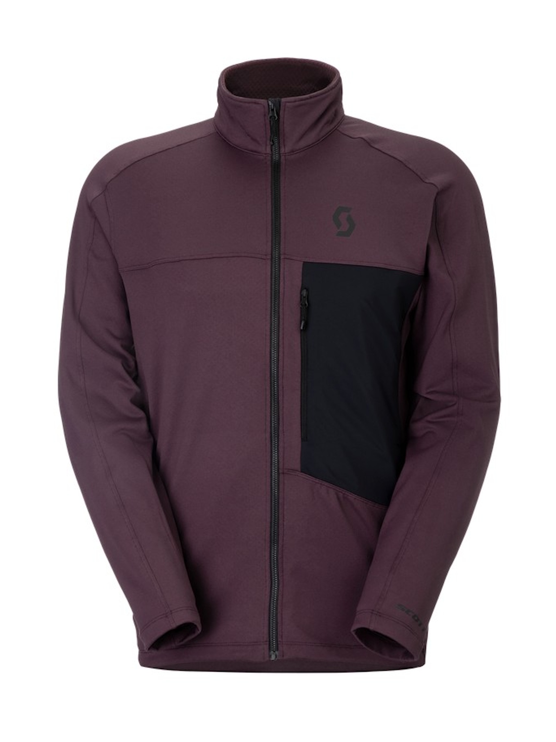 Scott Herren Defined Midlayer Jacke cocoa red/black