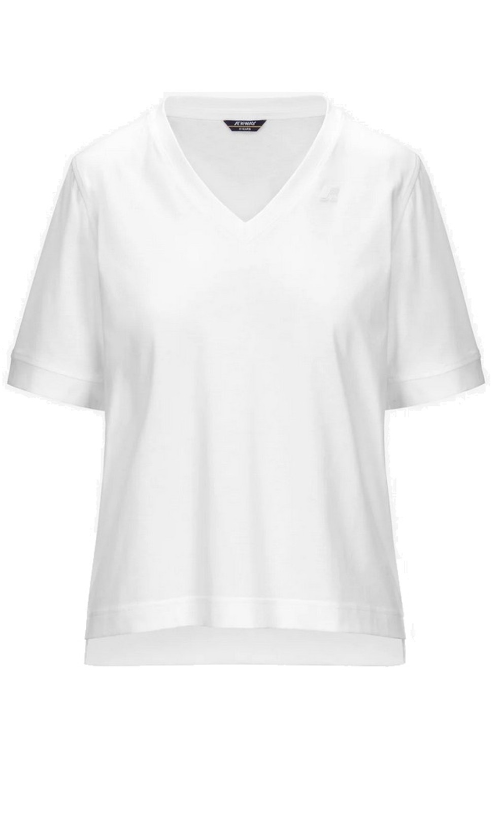 K-WAY Damen T-Shirt LEDA JERSEY white