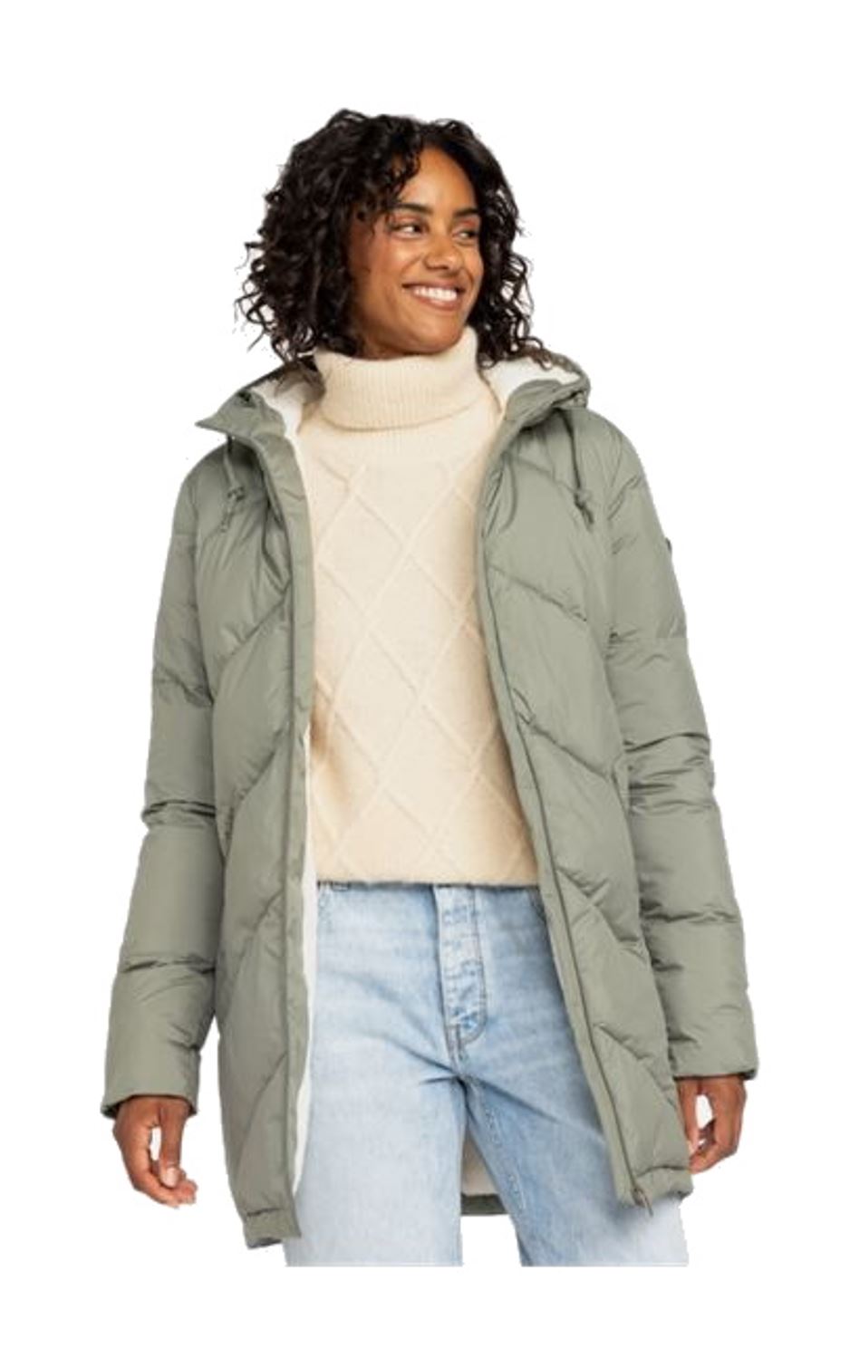 Roxy Steppmantel Better Weather AGAVE GREEN