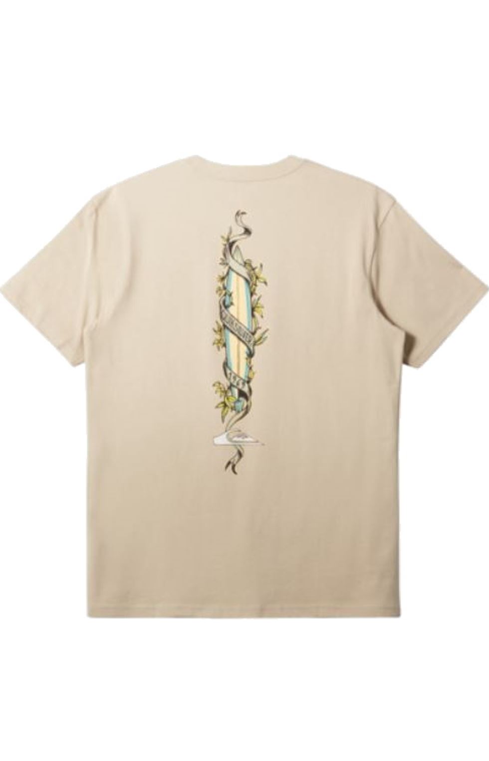 Quiksilver Herren T-Shirt Step Up plaza taupe